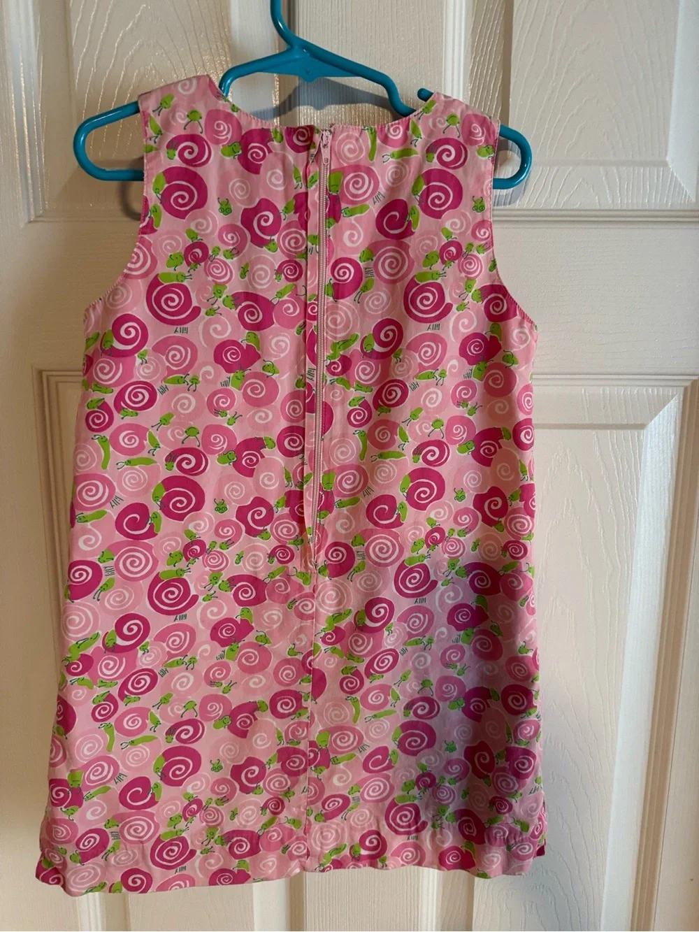 Lilly Pulitzer Pink Floral Swirl Girls Dress